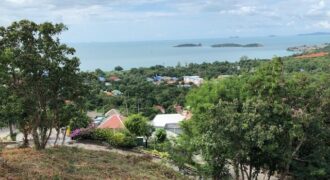 Beautiful sea view land for Sale in Plai Laem