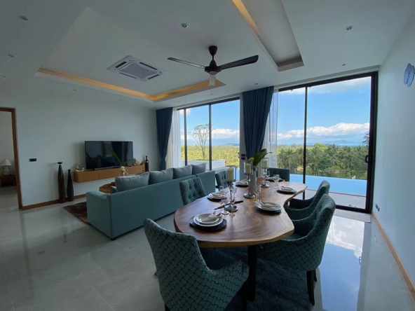 living room villa Mae Nam