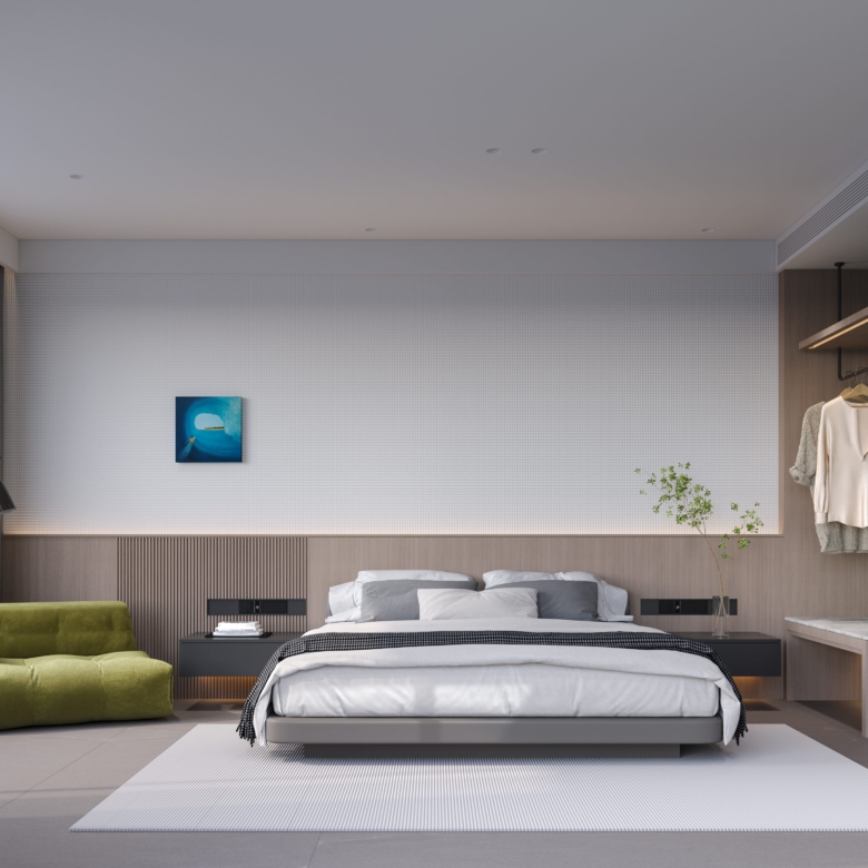 Sleek Modern 1 Storey Villa