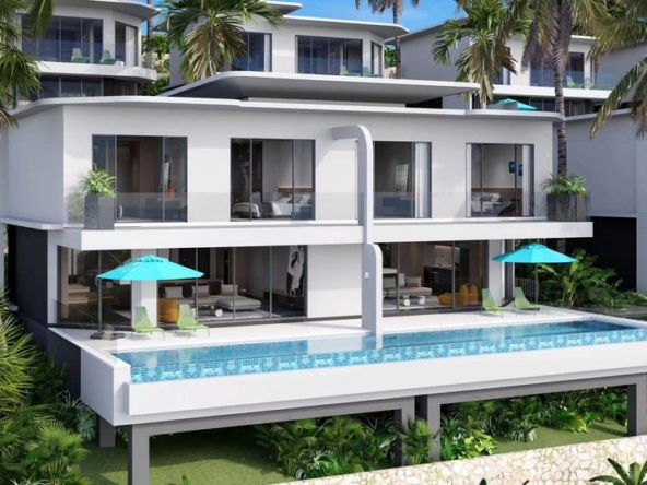 Semi-detached Ocean View Villa