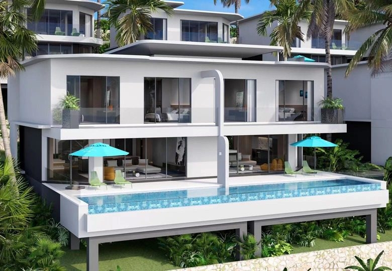 Semi-detached Ocean View Villa