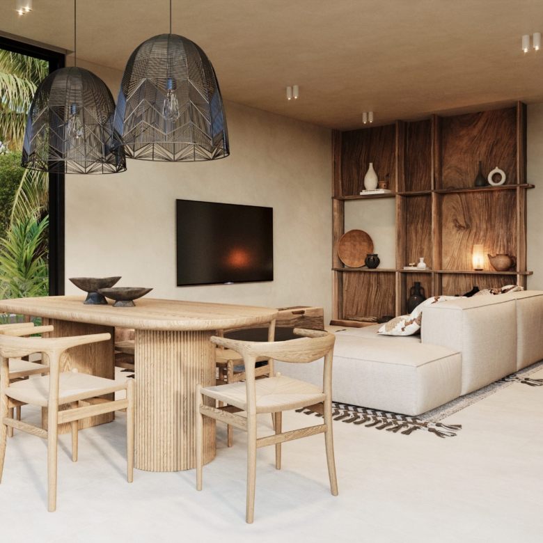 Open Plan 3 Bedroom Villa