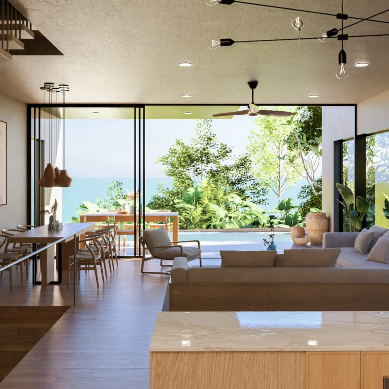 Modern Luxury 3 bedroom Villas In Lamai
