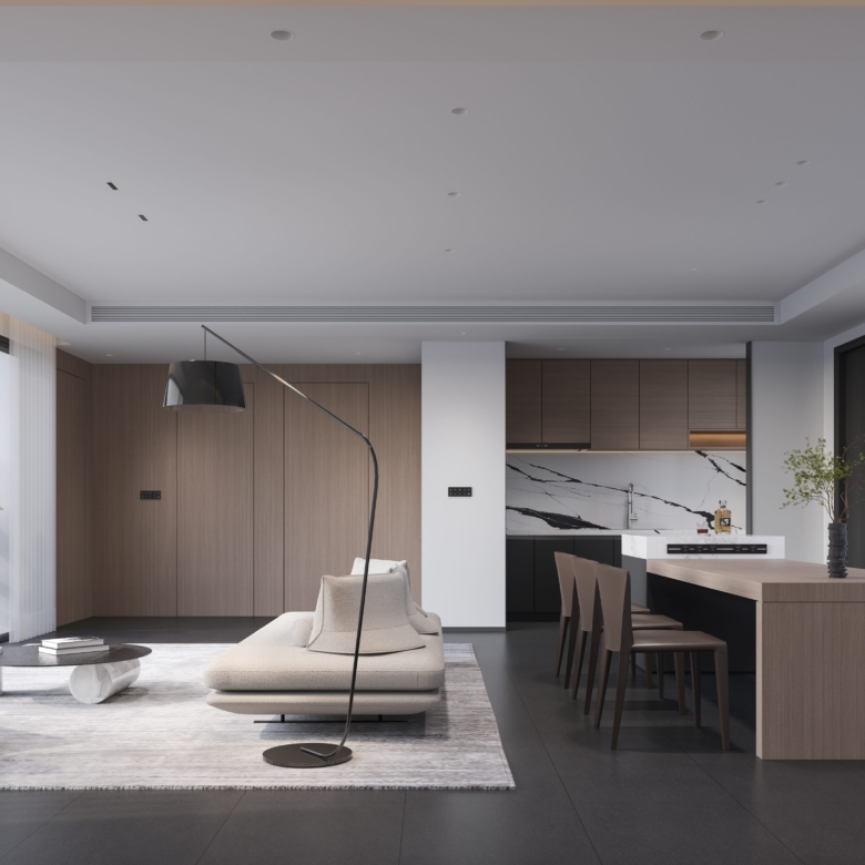 Sleek Modern 1 Storey Villa