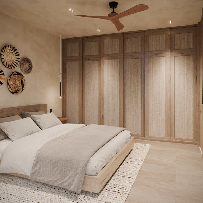 Samui Invest villa Bedroom