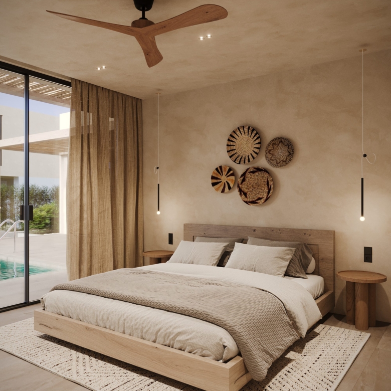 Samui Invest villa Bedroom