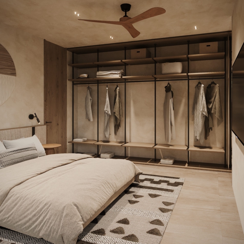 Samui Invest villa Masterbedroom