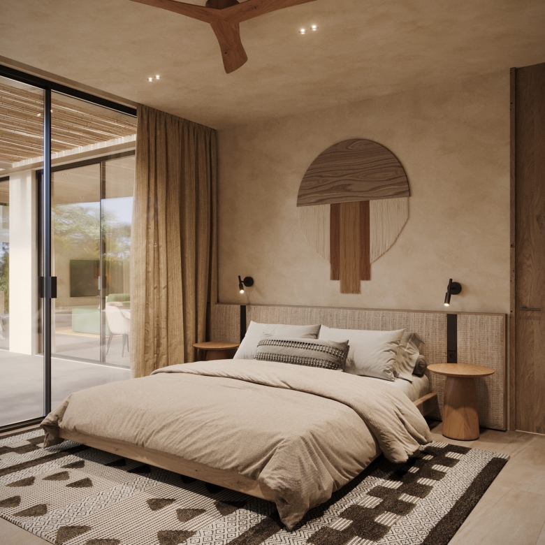 Samui Invest villa Masterbedroom