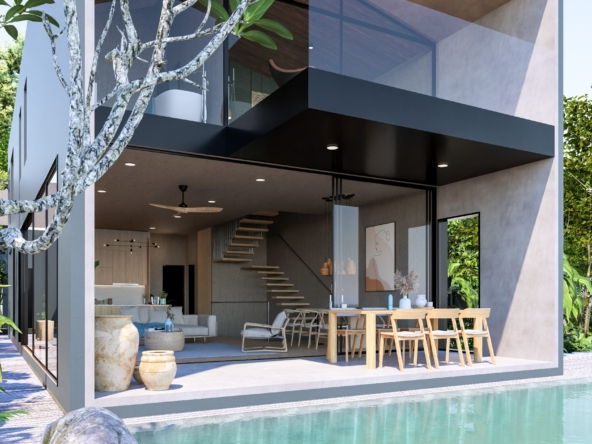 Modern Luxury 3 bedroom Villas In Lamai