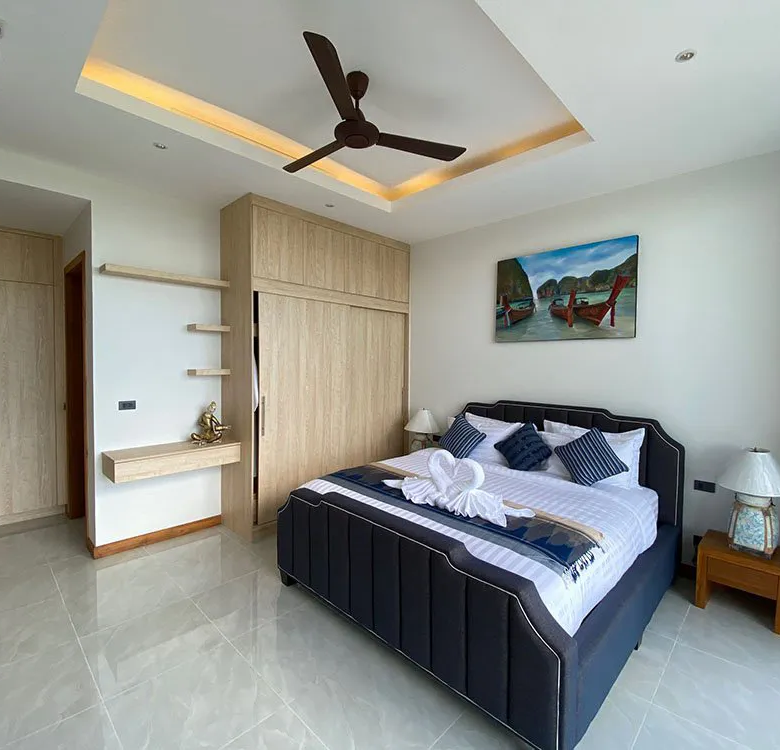 bedroom villa Mae Nam