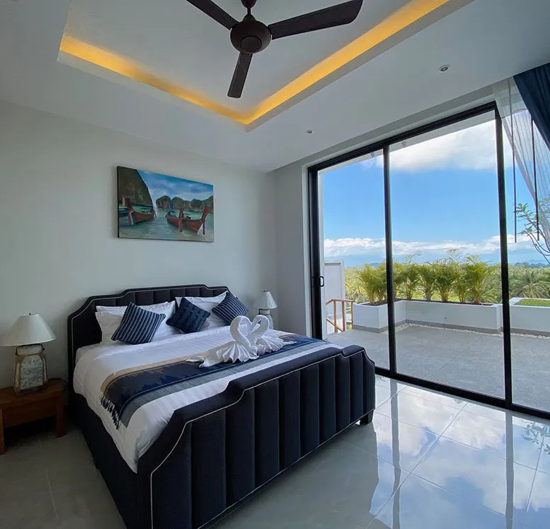 bedroom villa Mae Nam